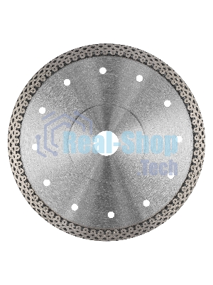 Диск алмазный ф180х22,2мм, тонкий, сплошной (Jaguar), мокрое резание Gross
