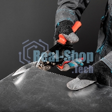 Ножницы по металлу Matrix, удлиненные, 285 мм, пряморежущие, обрезиненные рукоятки