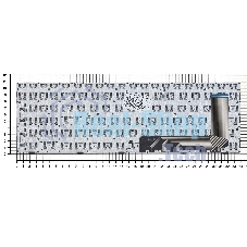 Клавиатура для ноутбука Lenovo IdeaPad 110-15ISK 110-17ACL черная с рамкой