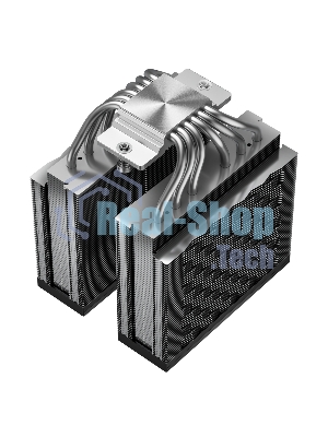 Кулер для процессора PCCooler RZ620 BK (260W, 4-pin PWM, 157.5мм, Al/Cu, 6x6мм, 1x120мм, 86.73CFM, 32dBA, 2200RPM, S: 1851/1700/1200/115X, AM5/AM4, черный)