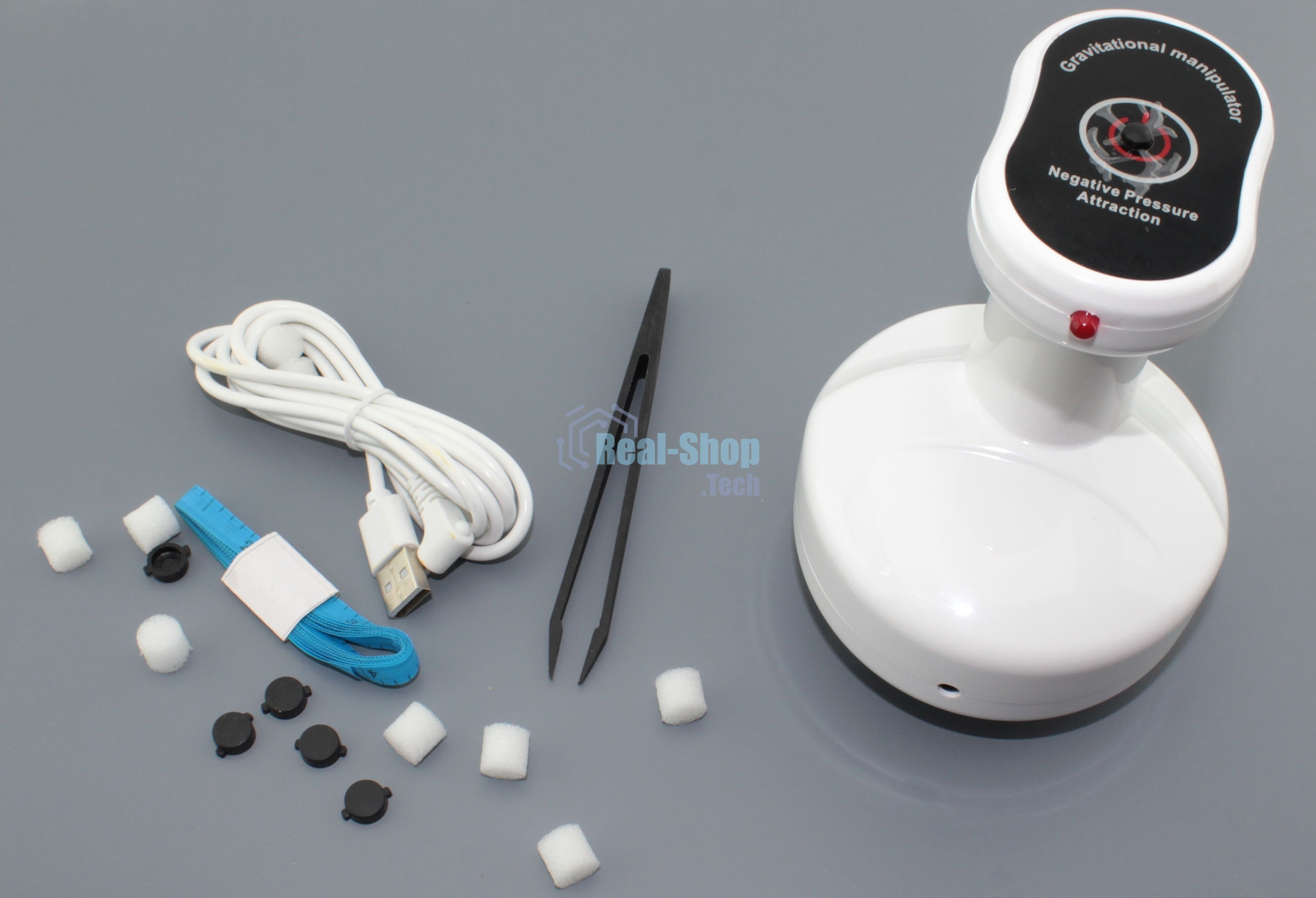 Массажер антицеллюлитный для тела вакуумный L199 белый