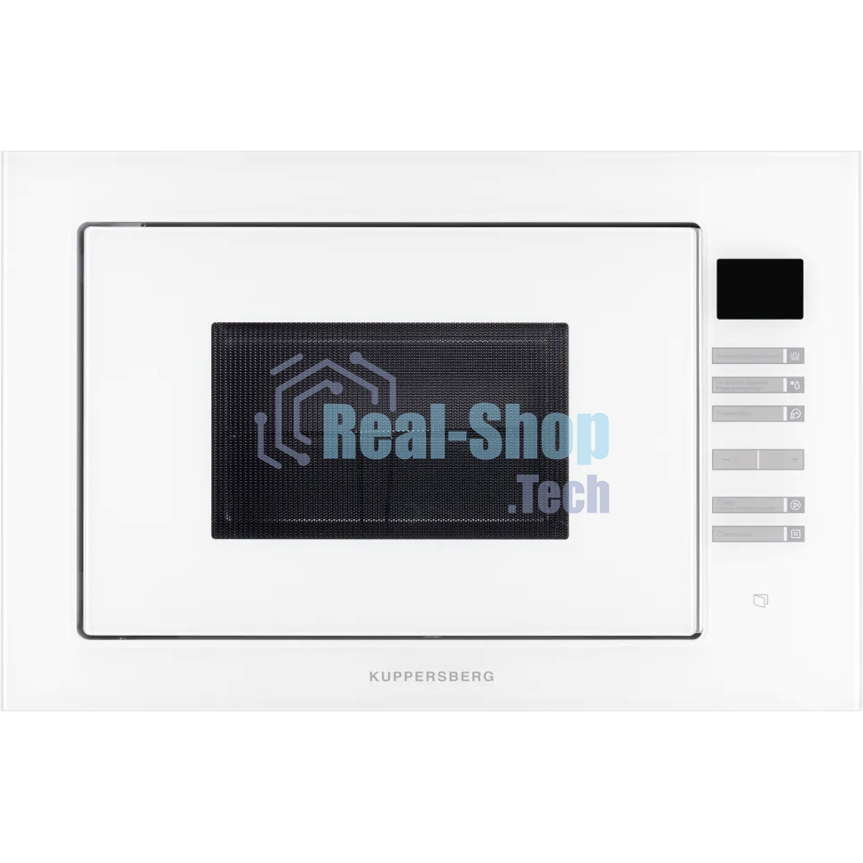 Встраиваемая микроволновая печь Kuppersberg HMW 645 W25 л, High-Tech, 900 Вт, белый