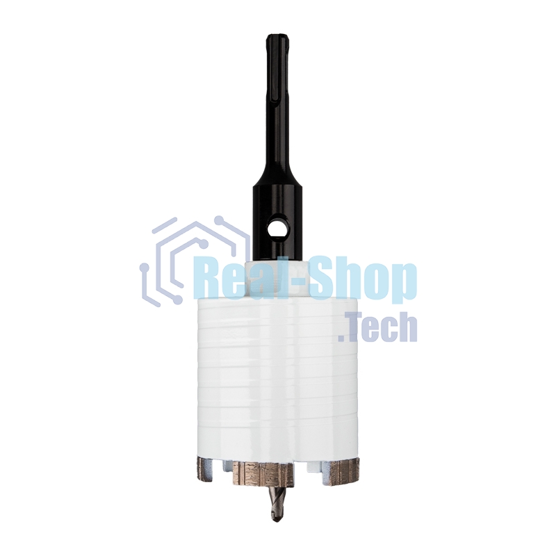 Коронка алмазная по бетону с пылеудалением 72мм, М16, турбо-сегмент, SDS PLUS KRANZ