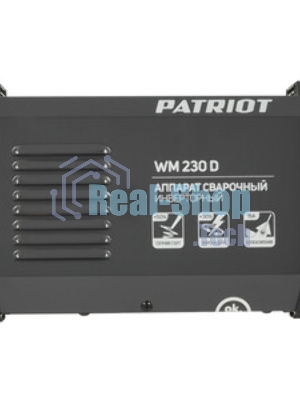 Сварочный аппарат Patriot WM230D инвертор ММА 10.7кВт