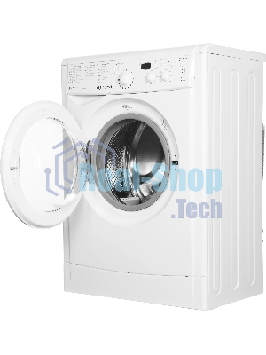 Стиральная машина Indesit IWSD6105 (CIS) L(R) белый, загр. фронтальная макс.: 6 кг 1000 об/мин класс: А