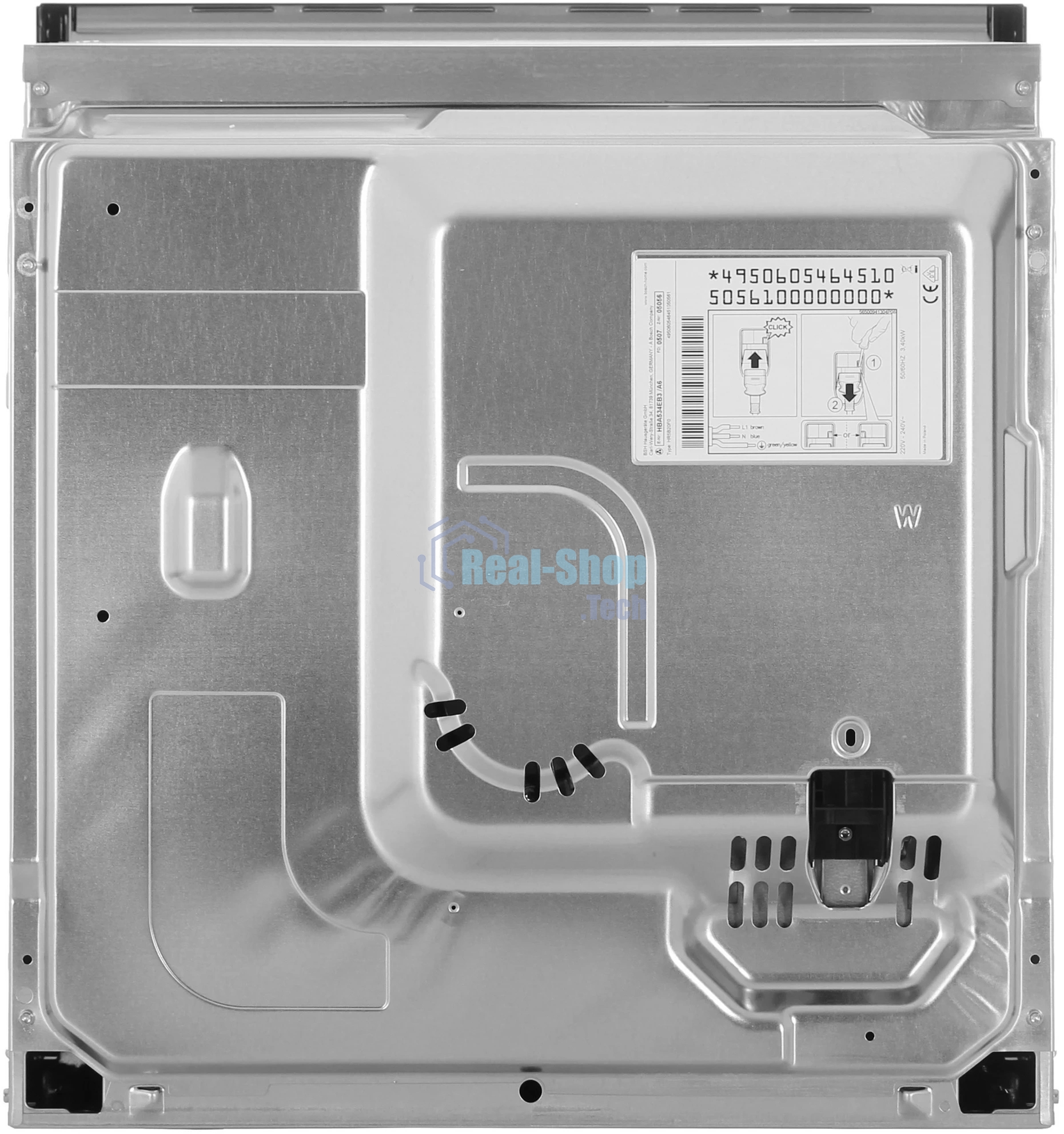 Духовой шкаф Bosch HBA534EB3 60 см, встраиваемый, электрический с конвекцией, объем 71 л