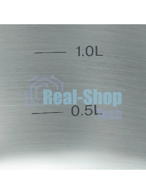 Кастрюля Rondell RDS-023 с\кр 18 см, (2,3л) Flamme (нерж.сталь 18/10,ручки из нерж.стали со вставкой силикон)
