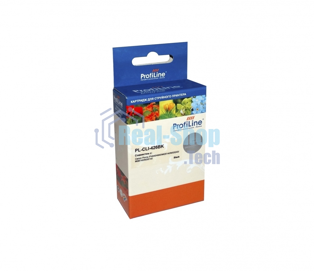 Картридж струйный ProfiLine PL-CLI-426BK с чипом для принтеров Canon Pixma IP4840/MG5140/MG5240/MG6140/MG8140 Black водн