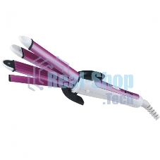 Щипцы для завивки волос Delta DL-0636 белый с розовым, КЕРАМИЧЕСКОЕ покрытие, 4 в1, d 25мм, (50) Щипцы для завивки волос Delta DL-0636 белый с розовым, КЕРАМИЧЕСКОЕ покрытие, 4 в1, d 25мм, (50)