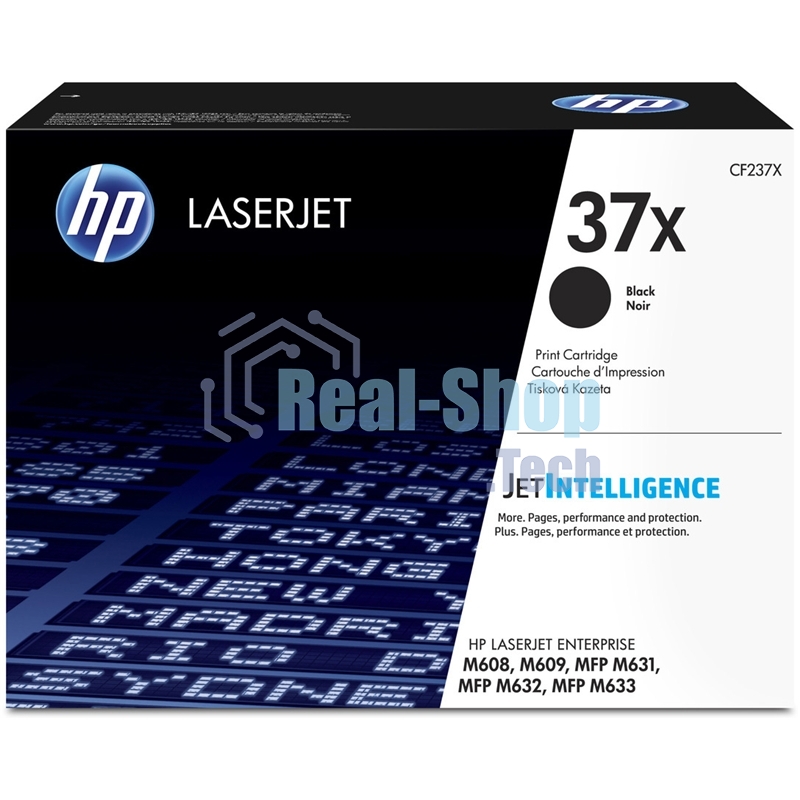 Картридж лазерный HP 37X High Yield черный для HP LaserJet (CF237X) 25000 стр