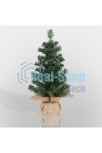 Елочка Neon-night 60 см в плетеном мешочке, ПВХ