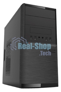 Компьютерный корпус InWin POWERMAN ES701BK USB 3.0 (Mini Tower, mATX, 450W PM-450ATX, USB 3.0x2, USBx2 + Audio, черный)