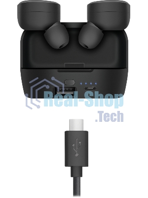 Наушники TWS Defender Twins 639 черный, внутриканальные, Bluetooth, до 4 ч