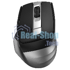 Мышь беспроводная A4Tech Fstyler FB35C серый, 2000 dpi, Bluetooth / USB, Bluetooth / радиоканал, кнопки - 6