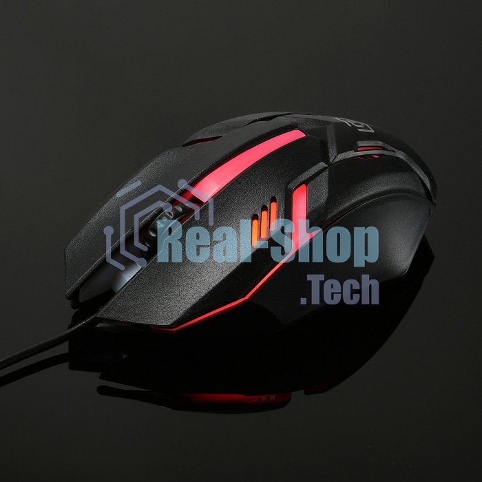 Мышь проводная Oklick 396M INSOMNIA черный, 1000 dpi, USB, кнопки - 3