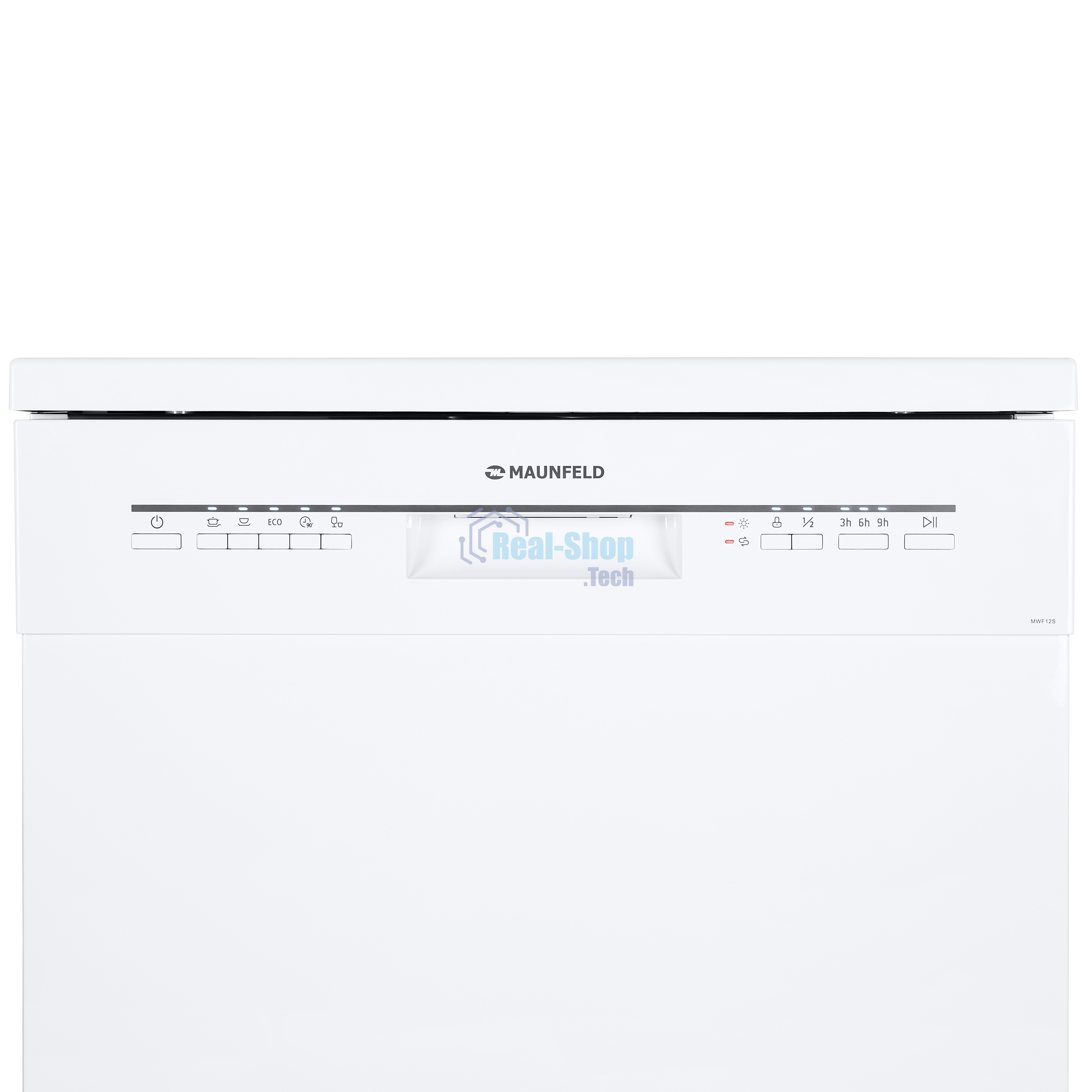 Посудомоечная машина Maunfeld MWF12S, белый, 59.8 см, 12 компл., 52 дБ, класс A+