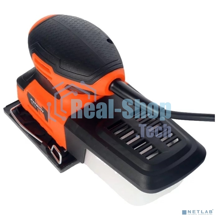 Вибрационная шлифовальная машина PATRIOT OS 105240 Вт, 13 000 кол/мин; размер платформы: 104 х 112 мм