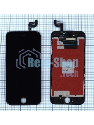 Дисплей для Apple iPhone 6S в сборе с тачскрином (AAA), черный