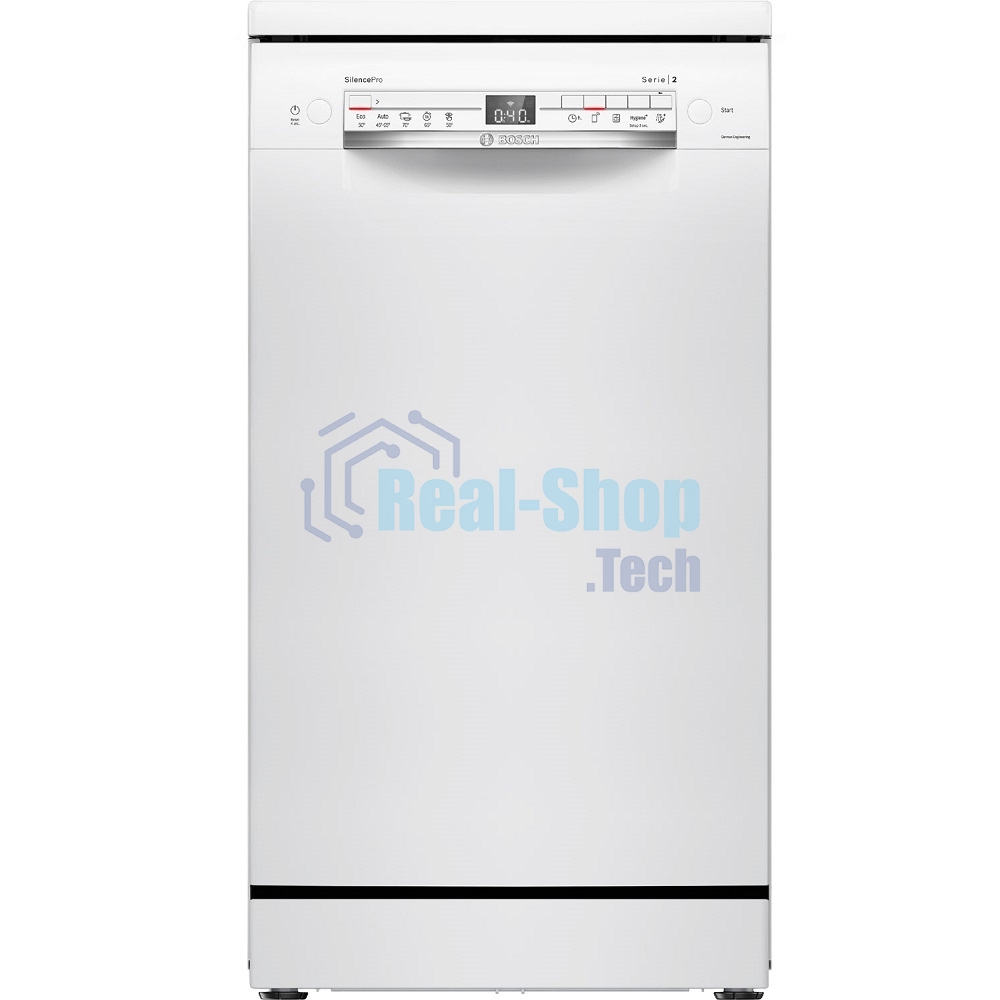 Посудомоечная машина Bosch SPS2HMW54Q, белый, 45 см, 10 компл., 43 дБ, класс A+