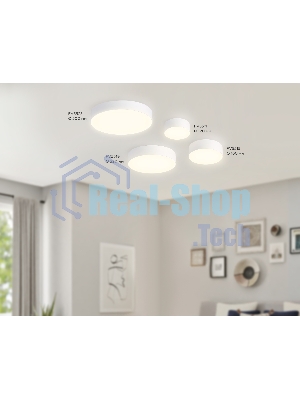 Светильник светодиодный потолочный FV5511 WH белый LED 15W 3000K D120*58 (Без ПДУ)