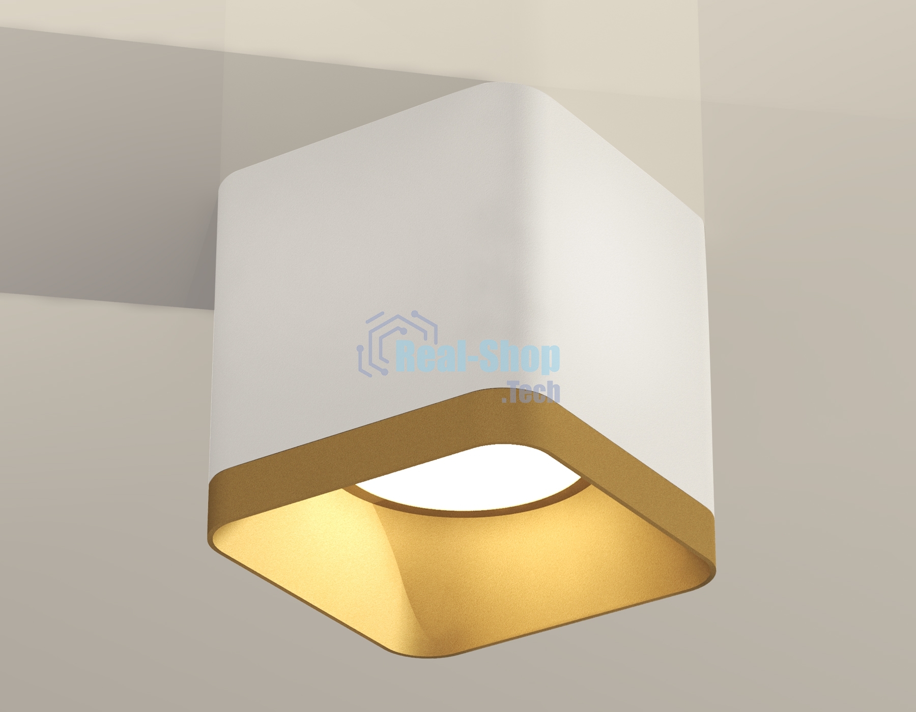 Светильник Ambrella Light XS7805004 SWH/SGD белый песок/золото песок MR16 GU5.3 (C7805, N7704)