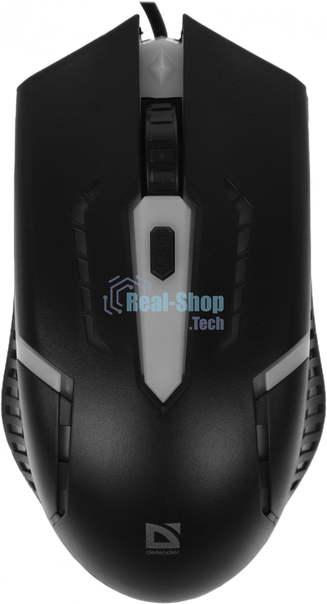 Мышь проводная Defender Flash MB-600L черный, 1200 dpi, USB, кнопки - 4