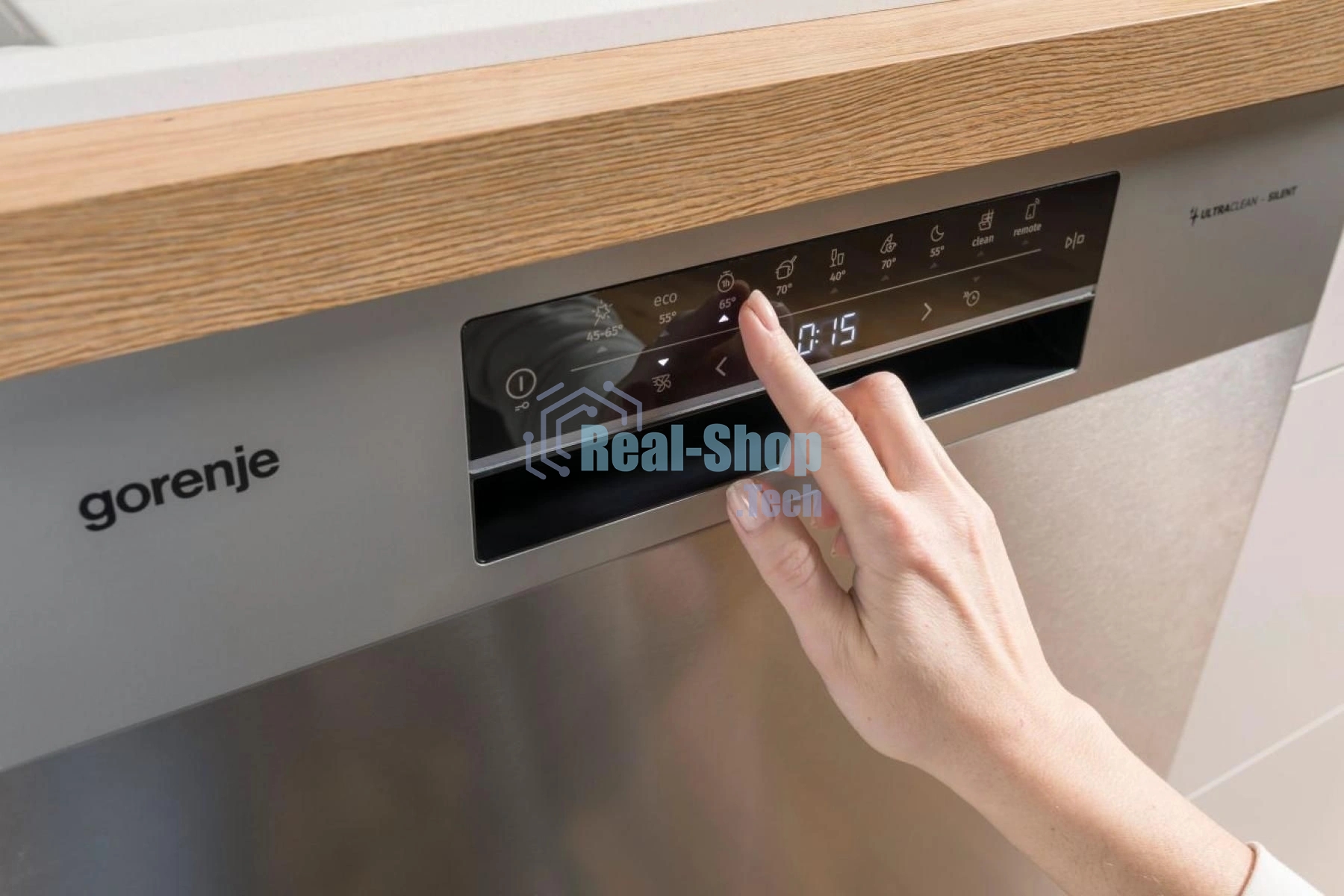 Посудомоечная машина Gorenje GS642E90X, серебристая, 59.9 см, 13 компл., 47 дБ, класс A++