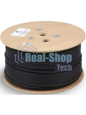 Кабель информационный Cabeus FTP-4P-Cat.5e-SOLID-OUT-LSZH-UV FTP-4P-CAT.5E-SOLID-OUT-LSZH-U cat.5e F/UTP LSZH универсальный 305м черный