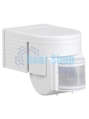 Датчик движения Iek LDD10-012-1100-001ДД 012 белый, макс. нагрузка 1100Вт, угол обзора 180град., дальность 12м, IP44, ИЭК