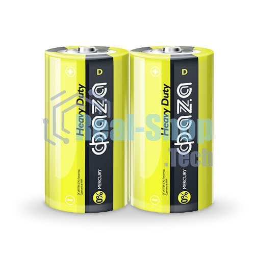 Элемент питания солевой R20 Heavy Duty Shrink-2 (уп.2шт) ФАZА 4895205002357, 1.5 В