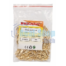 Клемма плоская Rexant гнездо 5,6 мм 1-1.5 мм² (РП-м 1.5-(4.8))