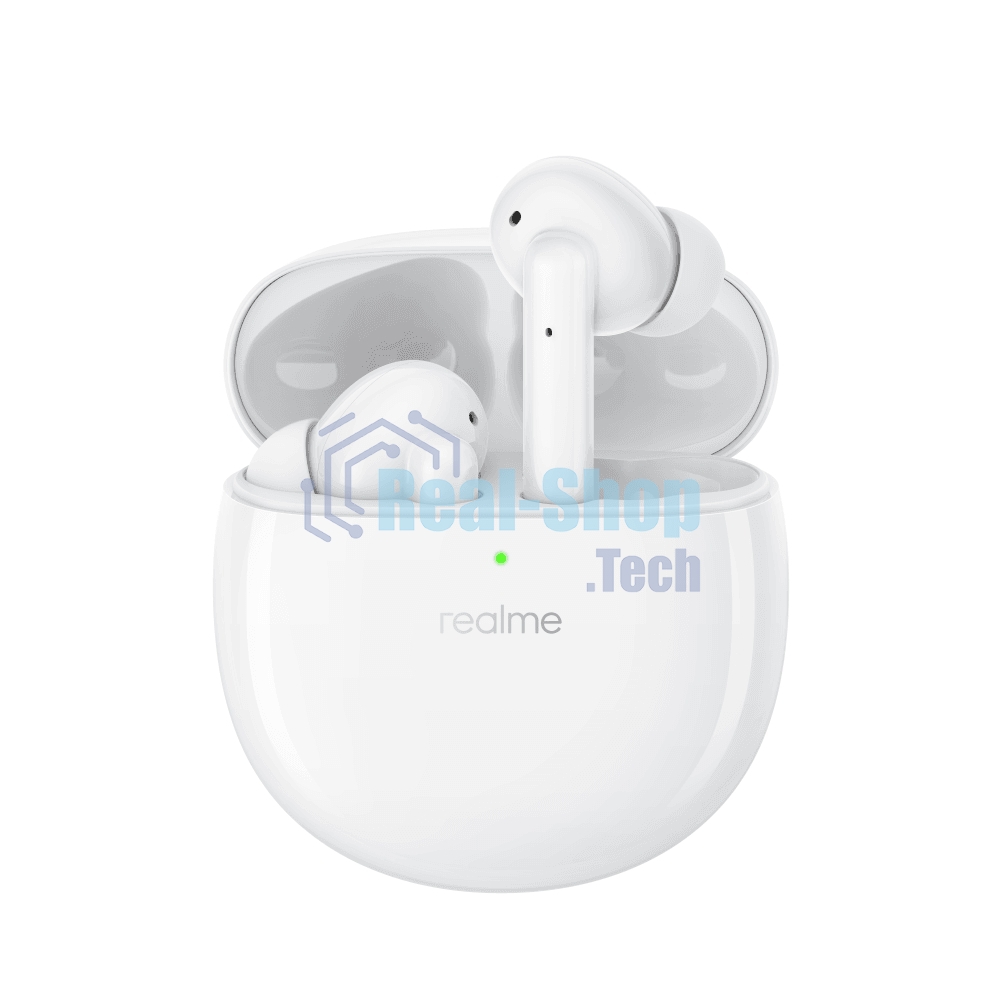 Наушники TWS Realme Buds Air Pro RMA210 белый, внутриканальные, Bluetooth, активное шумоподавление, до 25 ч