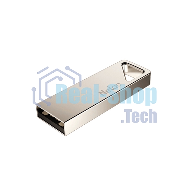 Флешка USB Netac U326 (NT03U326N-016G-20PN), 16Gb, USB 2.0, R/W 50/15, серебристый