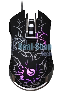 Мышь проводная SunWind SW-M705G черный, 3600 dpi, USB, кнопки - 6