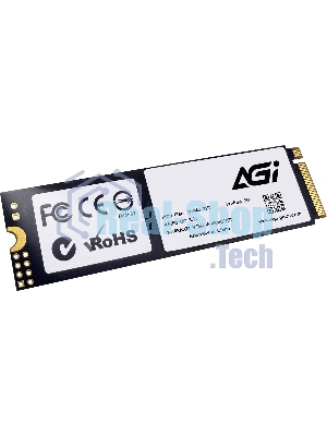 Накопитель SSD AGI AGI1T0G43AI818, 1Tb, PCIe 4.0 x4, M.2 2280, NVMe, R/W 4700/2800