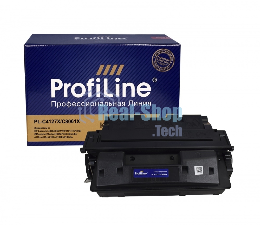Картридж лазерный ProfiLine PL-C4127X/C8061X для принтеров HP LaserJet 4000/4050/4100/4100N/4100TN/4100DTN/4100MFP 10000 копий