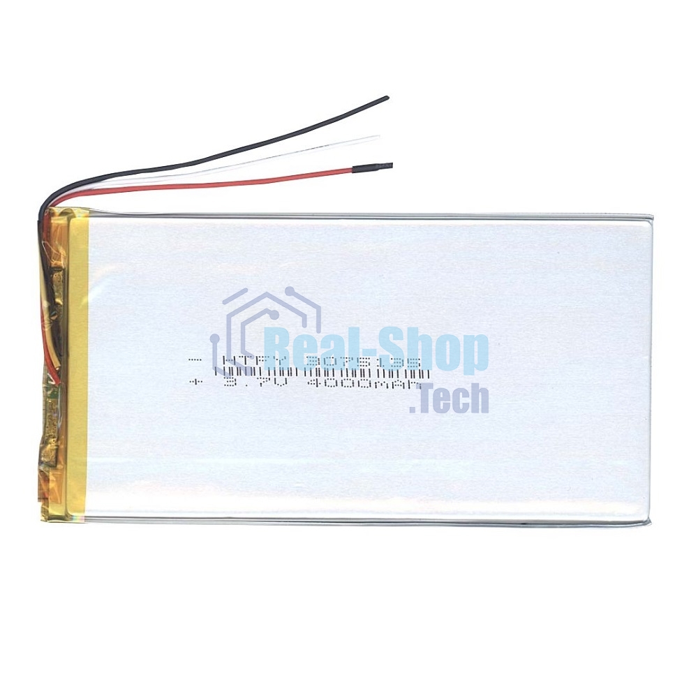 Аккумулятор Li-Pol (батарея) 3x75x135 мм 3pin 3.7V/4000mAh