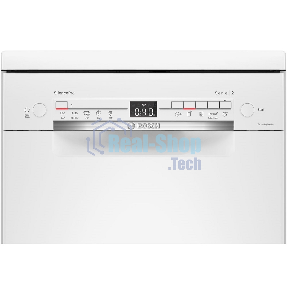 Посудомоечная машина Bosch SPS2HMW54Q, белый, 45 см, 10 компл., 43 дБ, класс A+