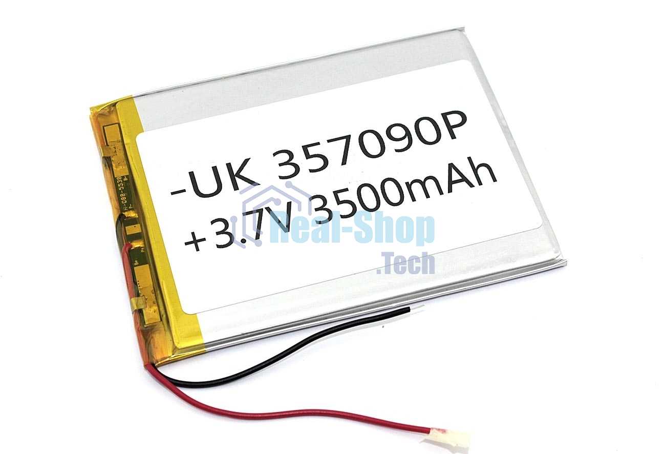 Аккумулятор Li-Pol (батарея) 3.5x70x90мм 2pin 3.7V/3500mAh