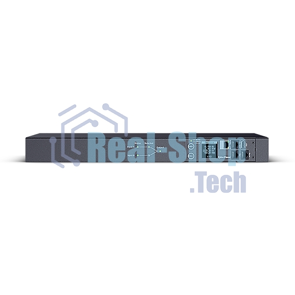 Блок распределения питания ATS CyberPower 1U type, 16Amp, plug IEC 320 C20, (8) IEC 320 C13 (2) IEC 320 C19