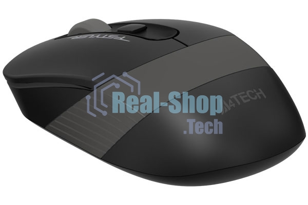 Мышь беспроводная A4Tech Fstyler FG10S черный/серый, 2000 dpi, радиоканал, USB, кнопки - 4