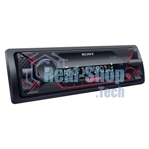 Автомагнитола Sony DSX-A410BT, 1 DIN, Bluetooth, USB Type-A, AUX, съёмная панель