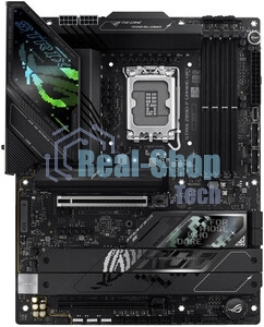 Материнская плата ASUS ROG STRIX Z890-F GAMING WIFI, LGA 1851, Intel Z890, 4xDDR5, 4xSATA, 5xM.2, 1xPCIe 5.0 x16, 1xPCIe 4.0 x4, 1xHDMI, 1xDP, 2xUSB-C, 1x 2.5Gb LAN, 4xUSB-A 3.2 Gen 1, 4xUSB-A 3.2 Gen 2, 2xUSB-A 2.0, 2xUSB-C Thunderbolt 4, 2x3.5 мм, 7.1, ATX