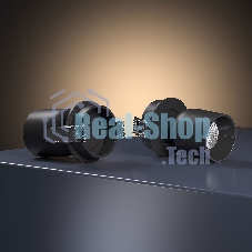25093/LED / светильник встраиваемый светодиодный / черный