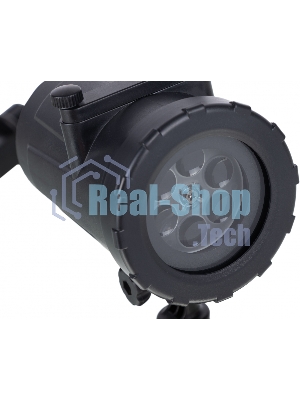 Проектор Neon-night LED, 12 сменных слайдов, цвет RGbW, 12В