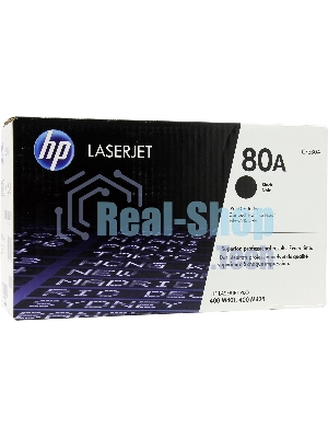 Картридж лазерный HP 80A (CF280A) черный для LaserJet Pro 400 M401/M425 2700 стр.