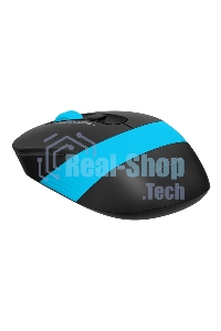 Мышь беспроводная A4Tech Fstyler FG10S черный/синий, 2000 dpi, радиоканал, USB, кнопки - 4
