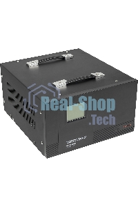 Стабилизатор Ресанта АСН-5 000/1-ЭМ 63/1/6 220В±2%, Габариты 395х235х183, Вес 18 кг