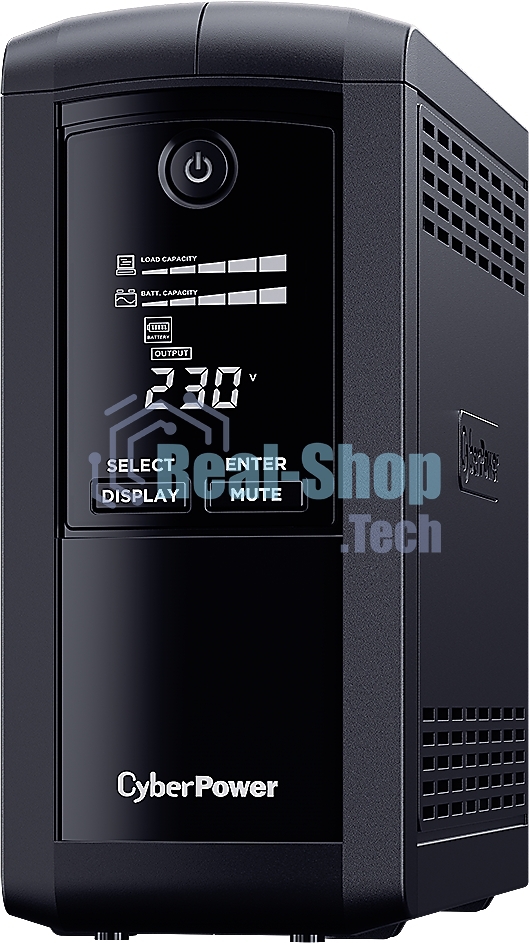 Источник бесперебойного питания UPS CyberPower VP1000EILCD Line-Interactive 1000VA/550W USB/RS-232/RJ11/45 (6 IEC С13)