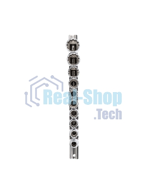 Набор торцевых головок Rexant 1/2, двенадцатигранные, CrV, 10 шт., 10-24 мм